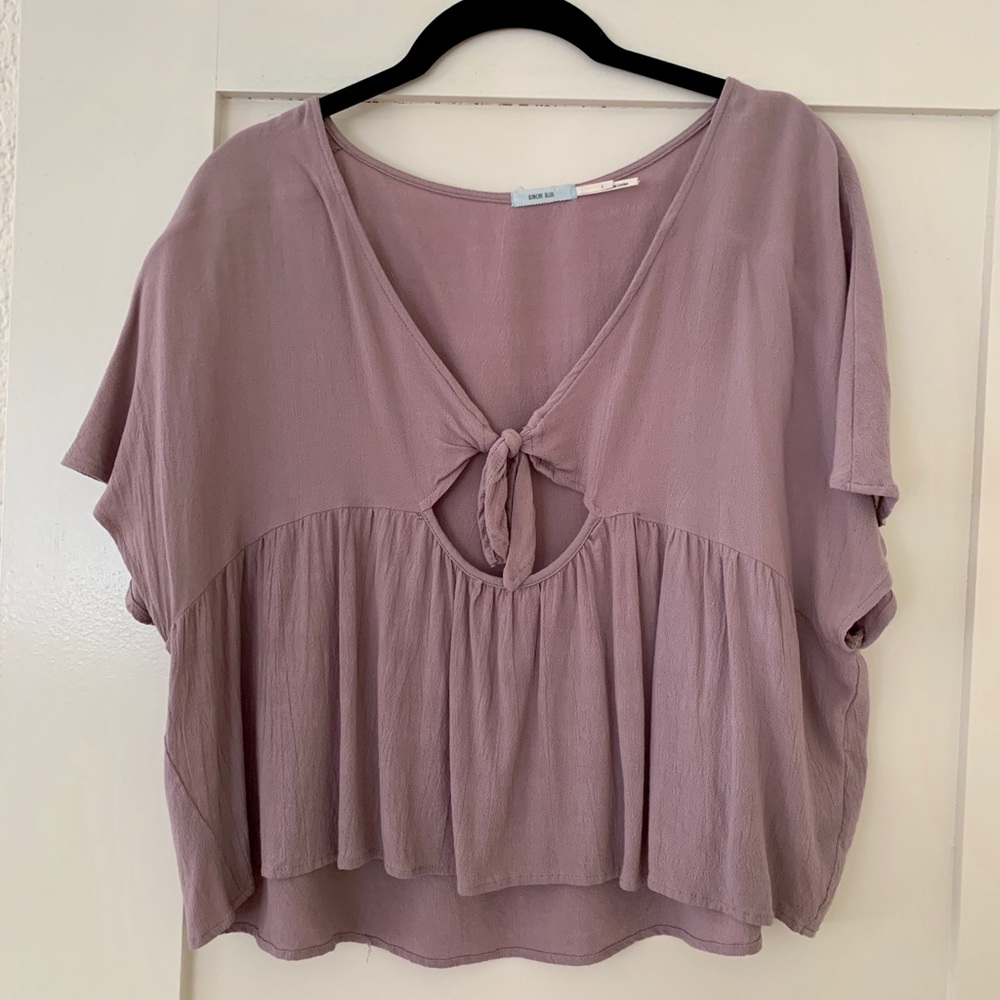 Urban Outfitters lavender blouse